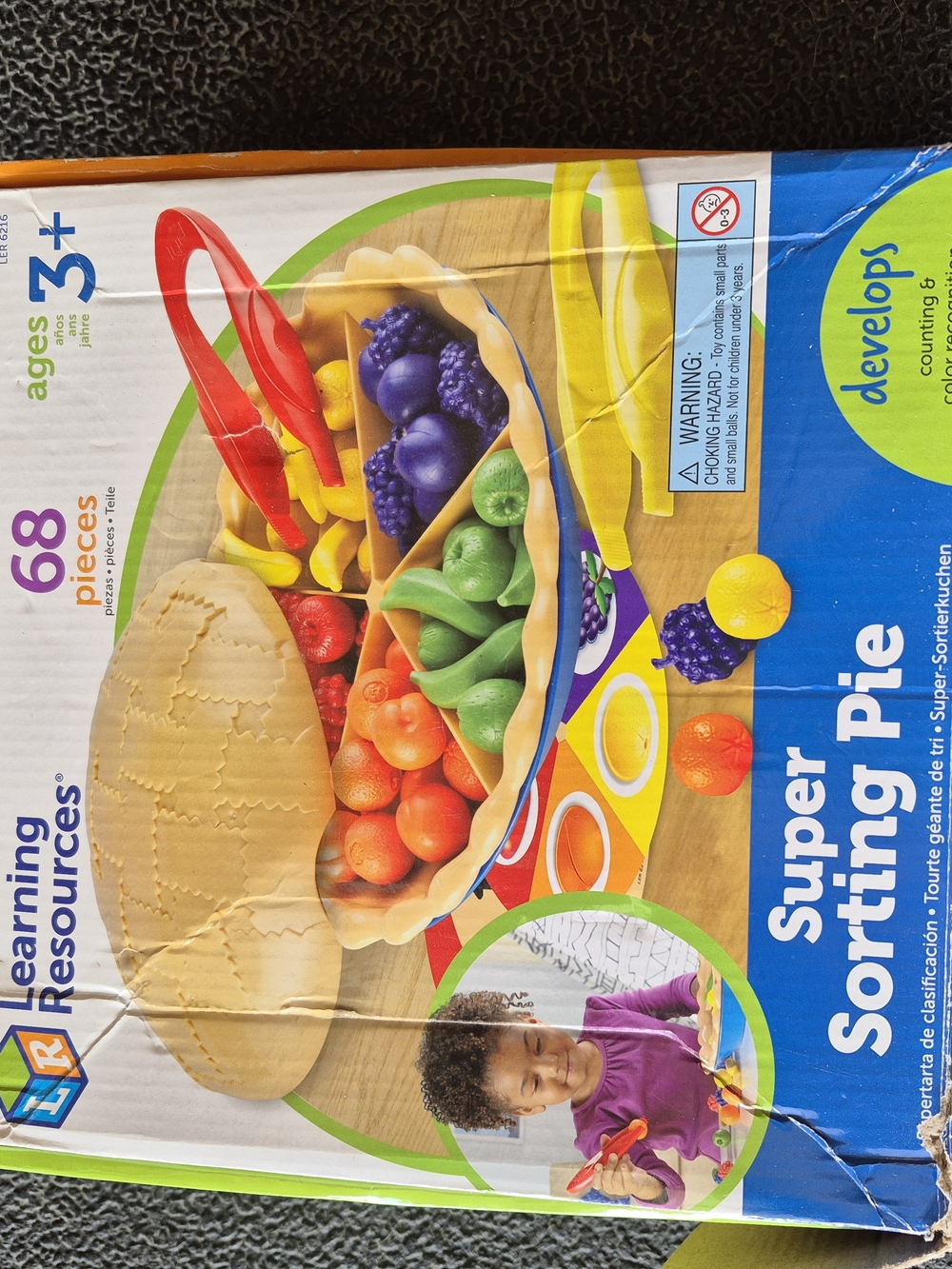 Learning Resources Super Sorting Pie - Colorful Educational Toy